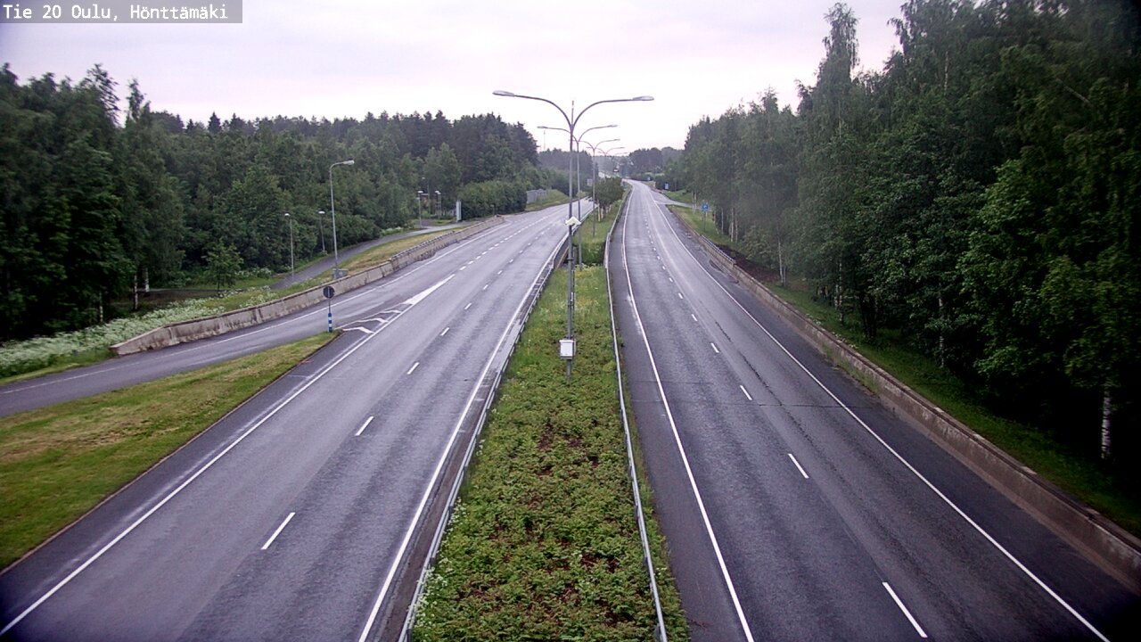 Kelikamerat Kuva Tie 20 Oulu, Hönttämäki, Oulu, Pohjois-Pohjanmaa