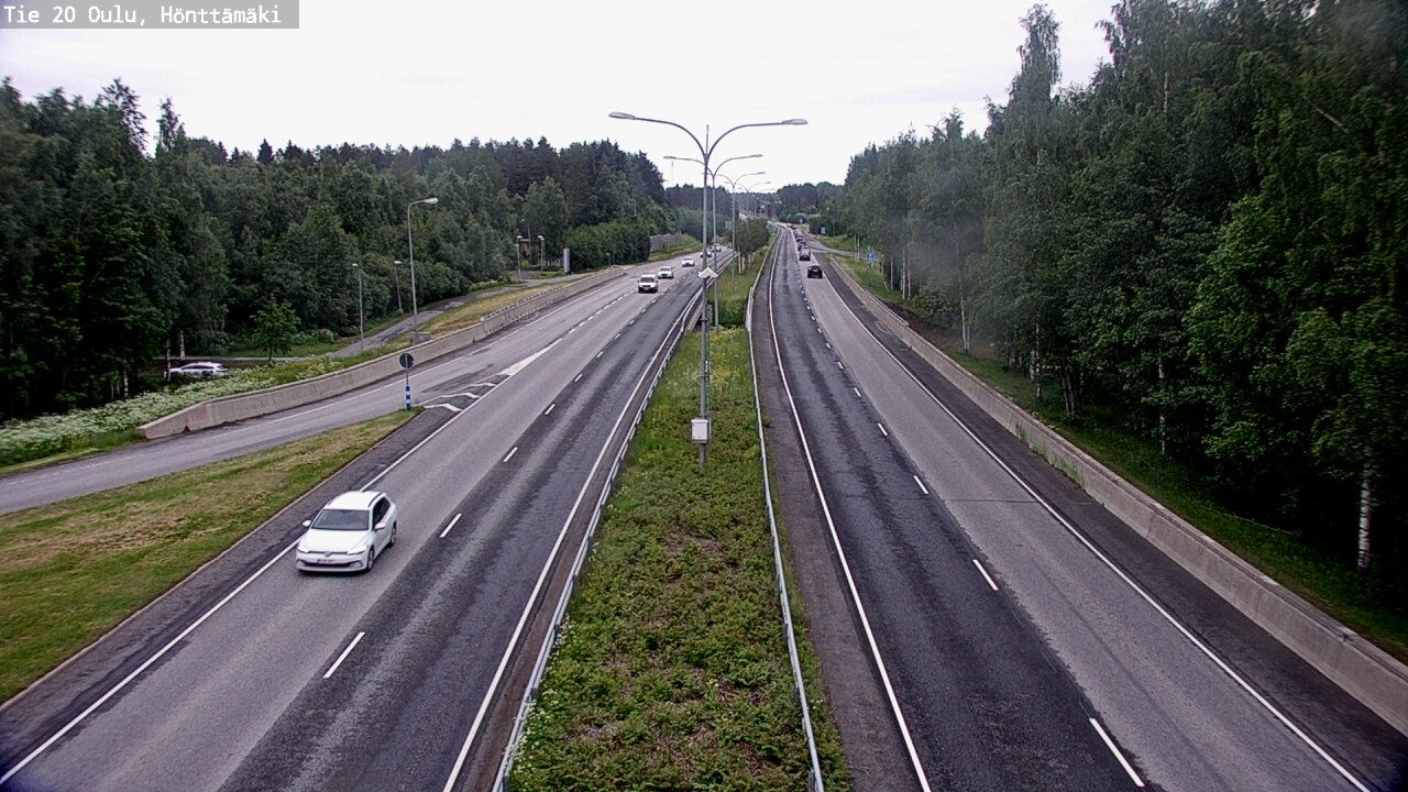 Kelikamerat Kuva Tie 20 Oulu, Hönttämäki, Oulu, Pohjois-Pohjanmaa