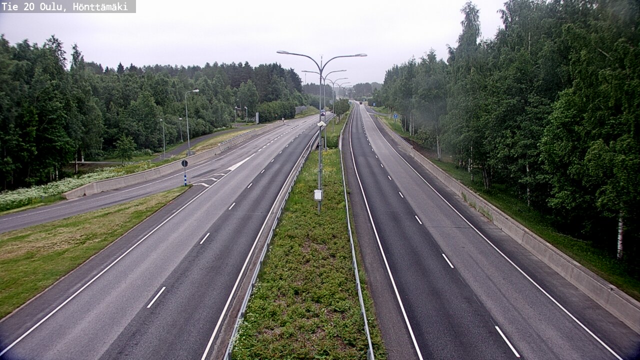 Kelikamerat Kuva Tie 20 Oulu, Hönttämäki, Oulu, Pohjois-Pohjanmaa