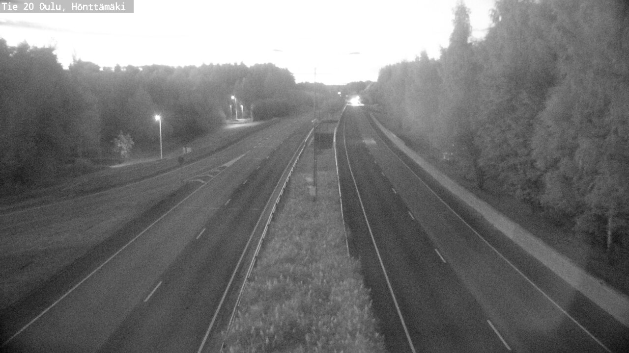 Kelikamerat Kuva Tie 20 Oulu, Hönttämäki, Oulu, Pohjois-Pohjanmaa