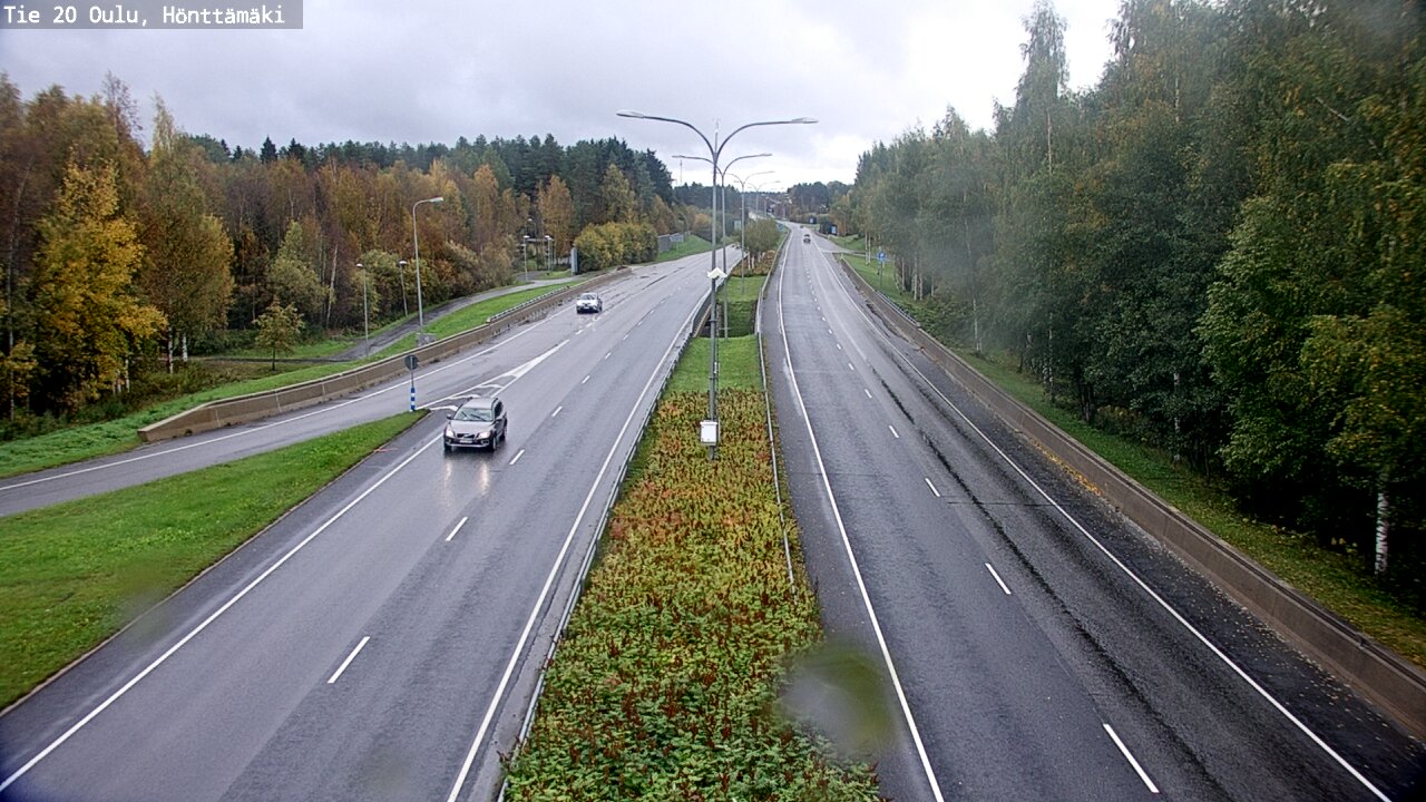 Kelikamerat Kuva Tie 20 Oulu, Hönttämäki, Oulu, Pohjois-Pohjanmaa