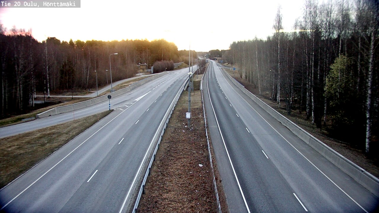 Kelikamerat Kuva Tie 20 Oulu, Hönttämäki, Oulu, Pohjois-Pohjanmaa