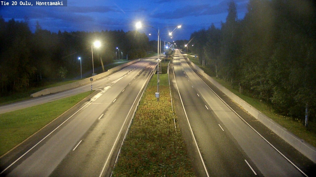 Kelikamerat Kuva Tie 20 Oulu, Hönttämäki, Oulu, Pohjois-Pohjanmaa