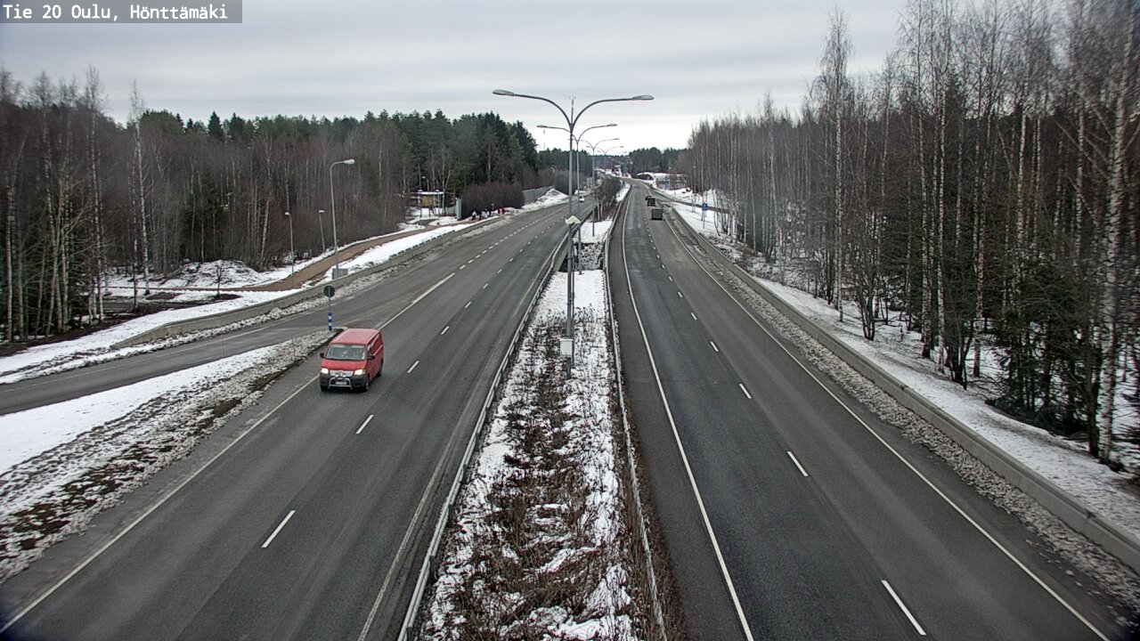 Kelikamerat Kuva Tie 20 Oulu, Hönttämäki, Oulu, Pohjois-Pohjanmaa