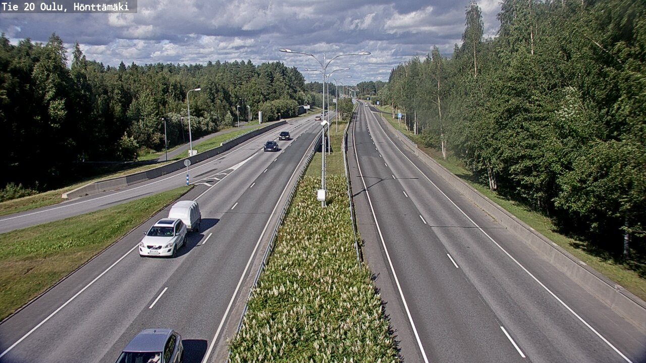 Kelikamerat Kuva Tie 20 Oulu, Hönttämäki, Oulu, Pohjois-Pohjanmaa