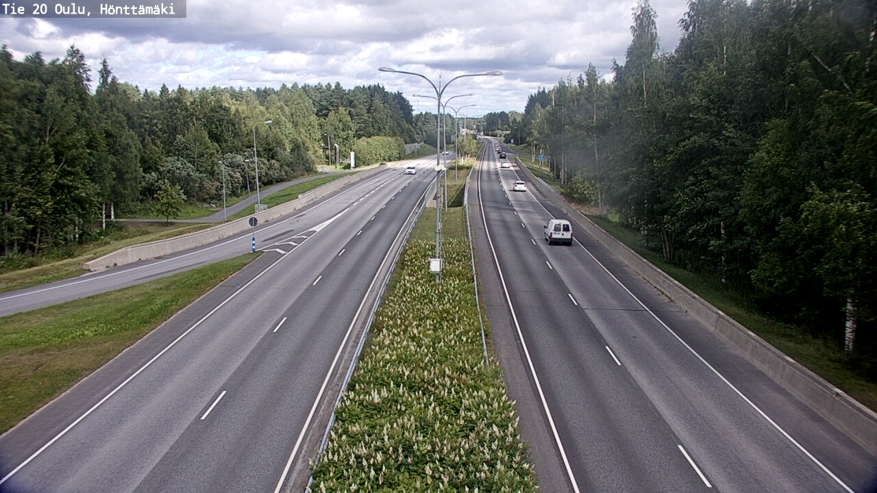 Kelikamerat Kuva Tie 20 Oulu, Hönttämäki, Oulu, Pohjois-Pohjanmaa