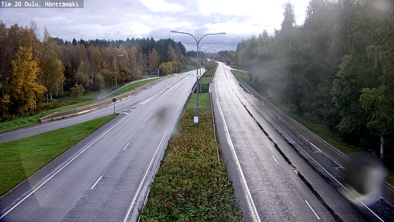 Weather Camera Image Road 20 Oulu, Hönttämäki, Oulu, Pohjois-Pohjanmaa