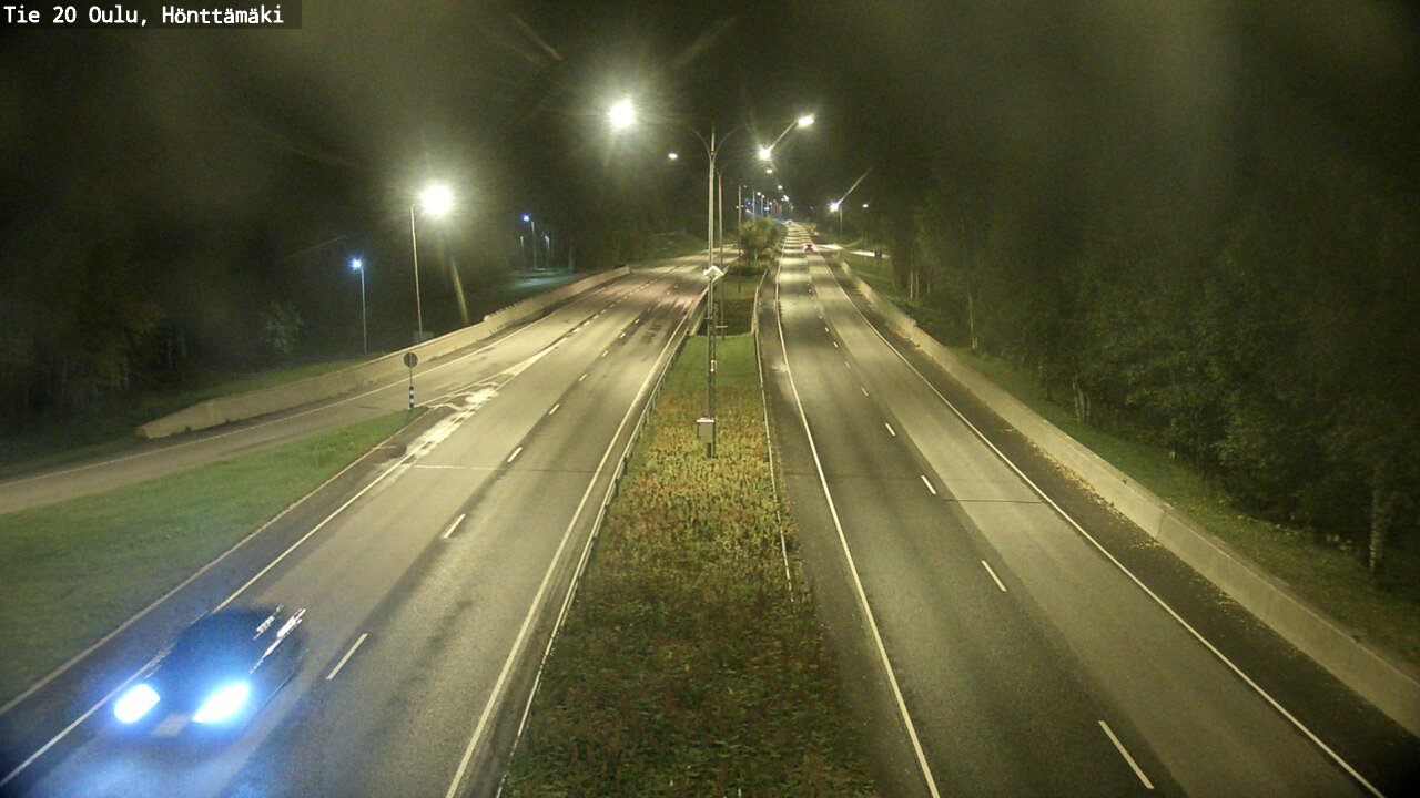 Kelikamerat Kuva Tie 20 Oulu, Hönttämäki, Oulu, Pohjois-Pohjanmaa