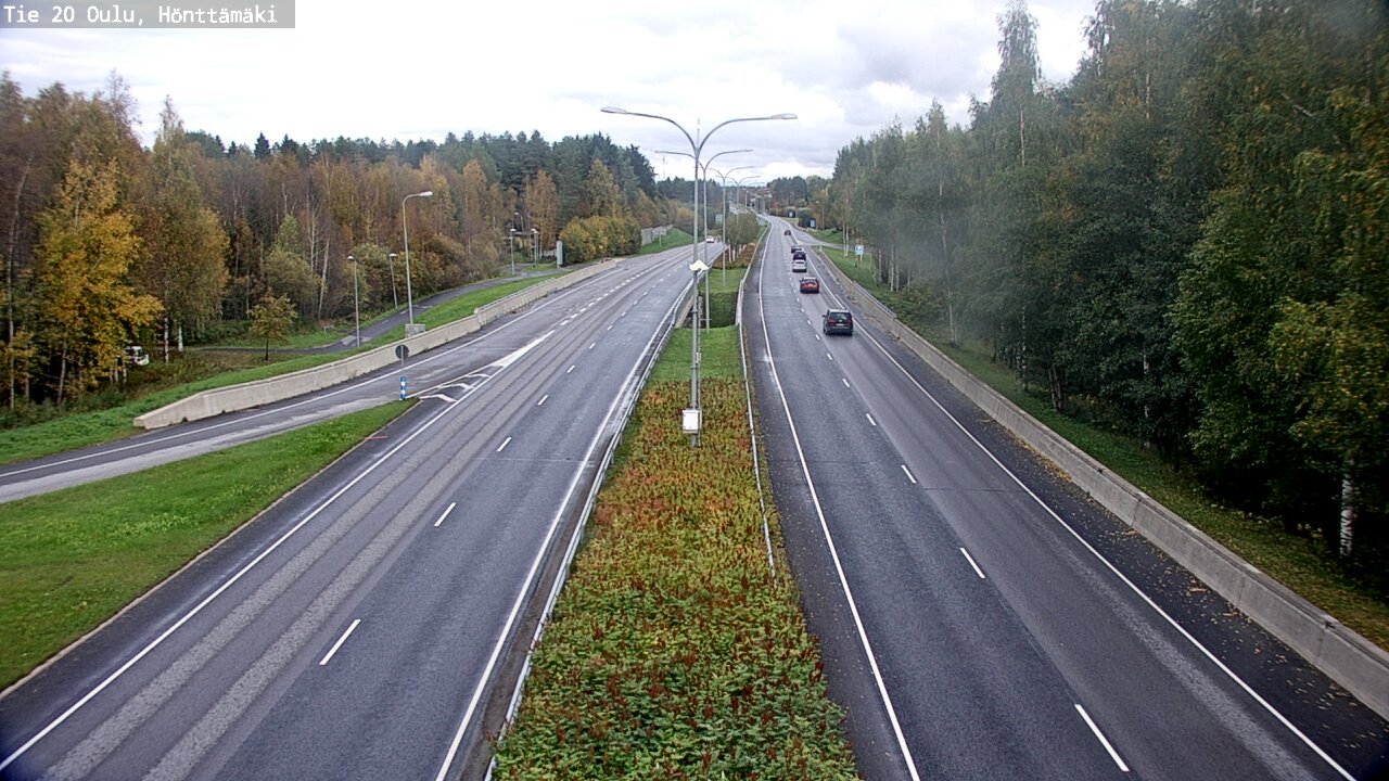 Kelikamerat Kuva Tie 20 Oulu, Hönttämäki, Oulu, Pohjois-Pohjanmaa