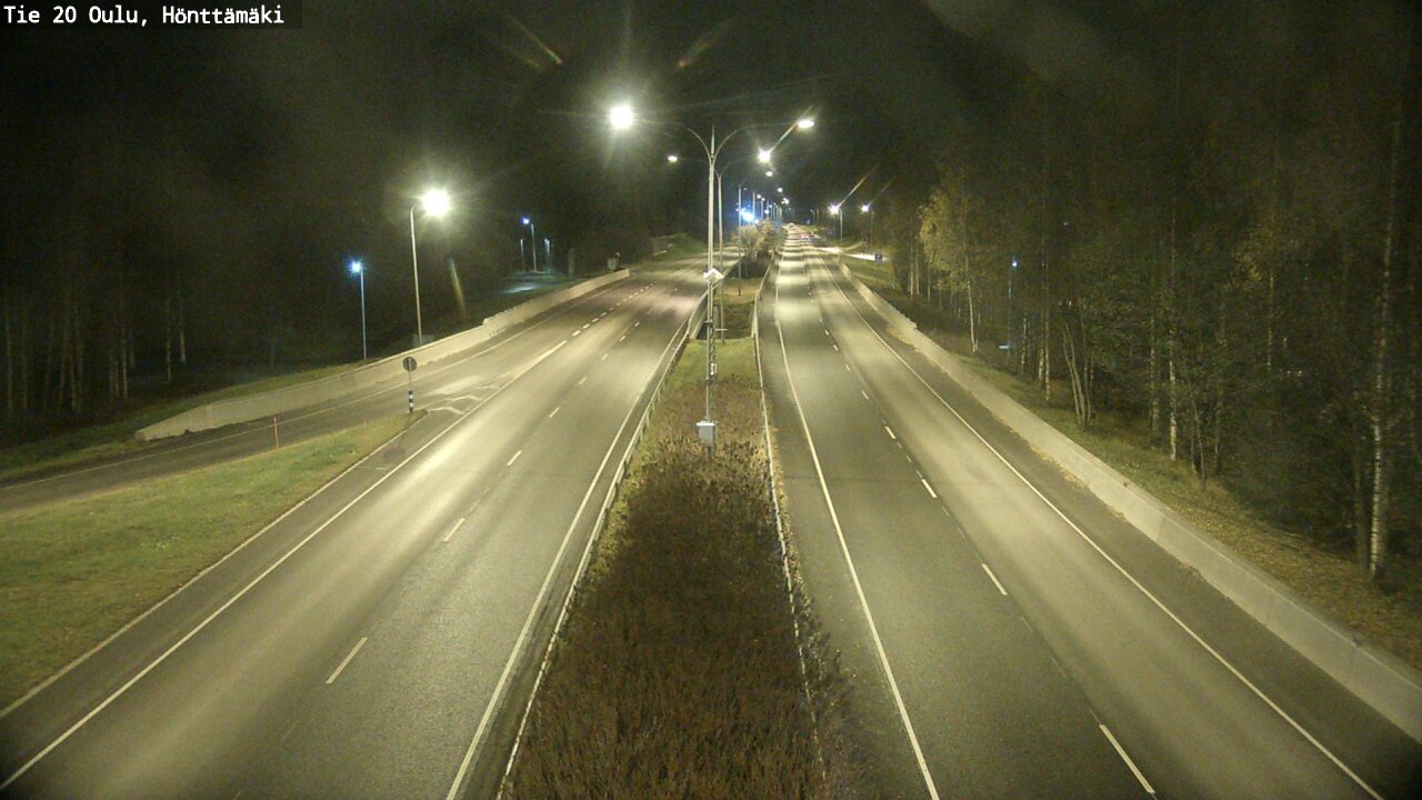 Kelikamerat Kuva Tie 20 Oulu, Hönttämäki, Oulu, Pohjois-Pohjanmaa