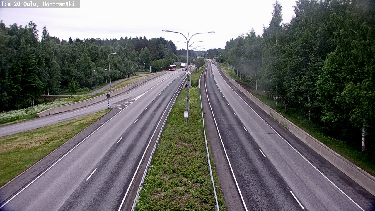 Kelikamerat Kuva Tie 20 Oulu, Hönttämäki, Oulu, Pohjois-Pohjanmaa
