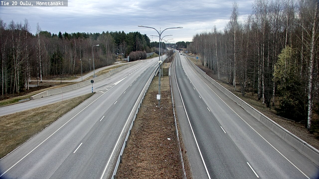 Kelikamerat Kuva Tie 20 Oulu, Hönttämäki, Oulu, Pohjois-Pohjanmaa