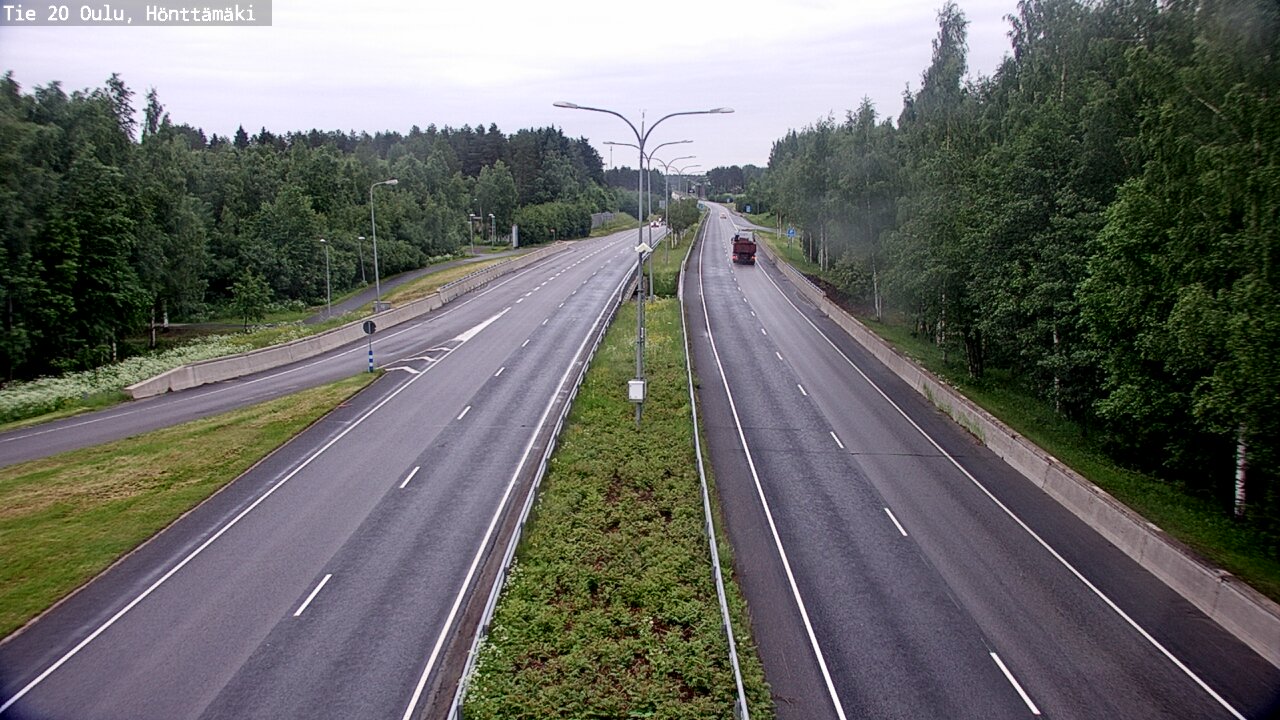 Kelikamerat Kuva Tie 20 Oulu, Hönttämäki, Oulu, Pohjois-Pohjanmaa