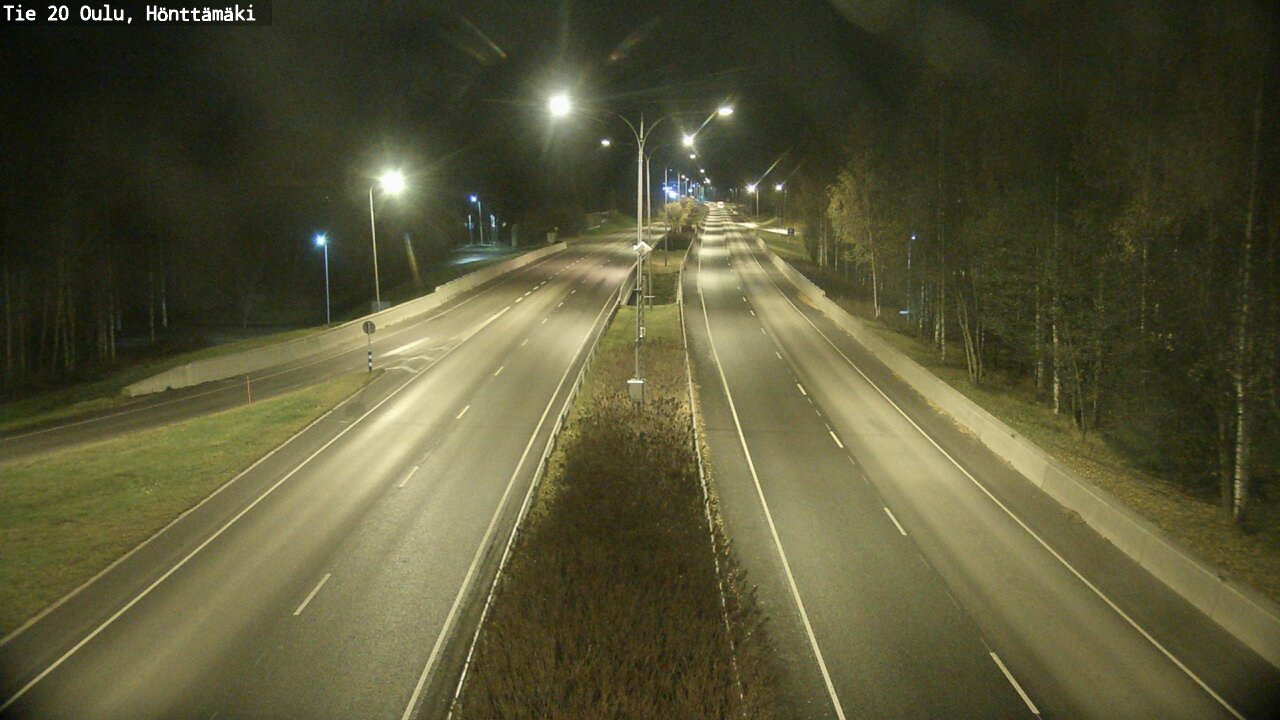 Kelikamerat Kuva Tie 20 Oulu, Hönttämäki, Oulu, Pohjois-Pohjanmaa