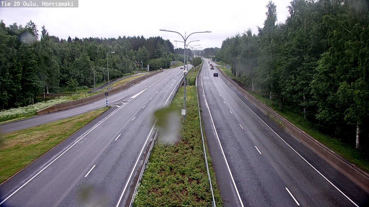 Kelikamerat Kuva Tie 20 Oulu, Hönttämäki, Oulu, Pohjois-Pohjanmaa