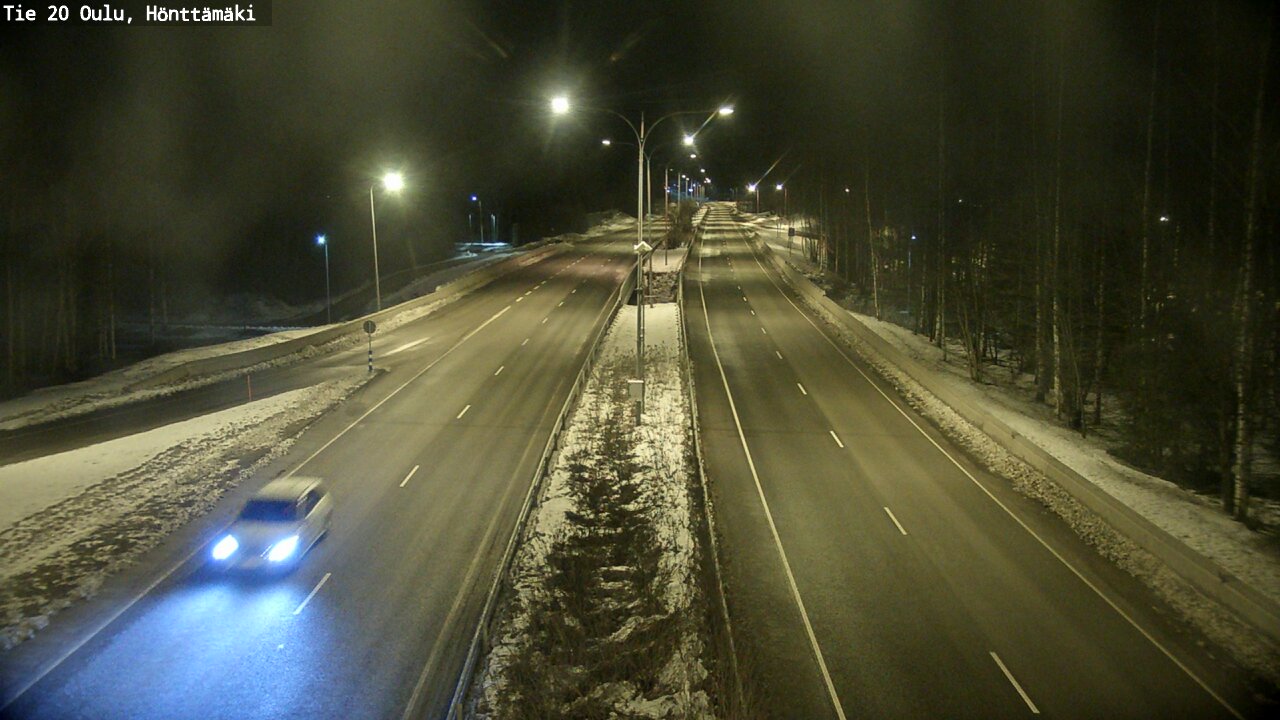 Kelikamerat Kuva Tie 20 Oulu, Hönttämäki, Oulu, Pohjois-Pohjanmaa