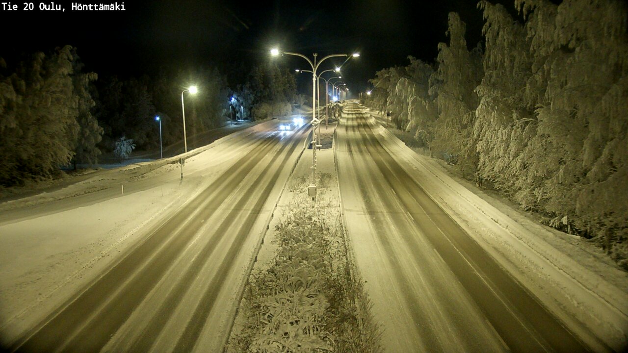 Kelikamerat Kuva Tie 20 Oulu, Hönttämäki, Oulu, Pohjois-Pohjanmaa