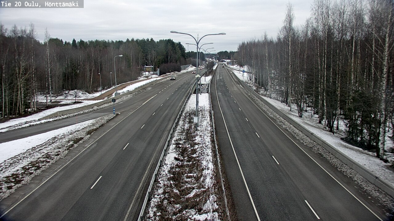 Kelikamerat Kuva Tie 20 Oulu, Hönttämäki, Oulu, Pohjois-Pohjanmaa