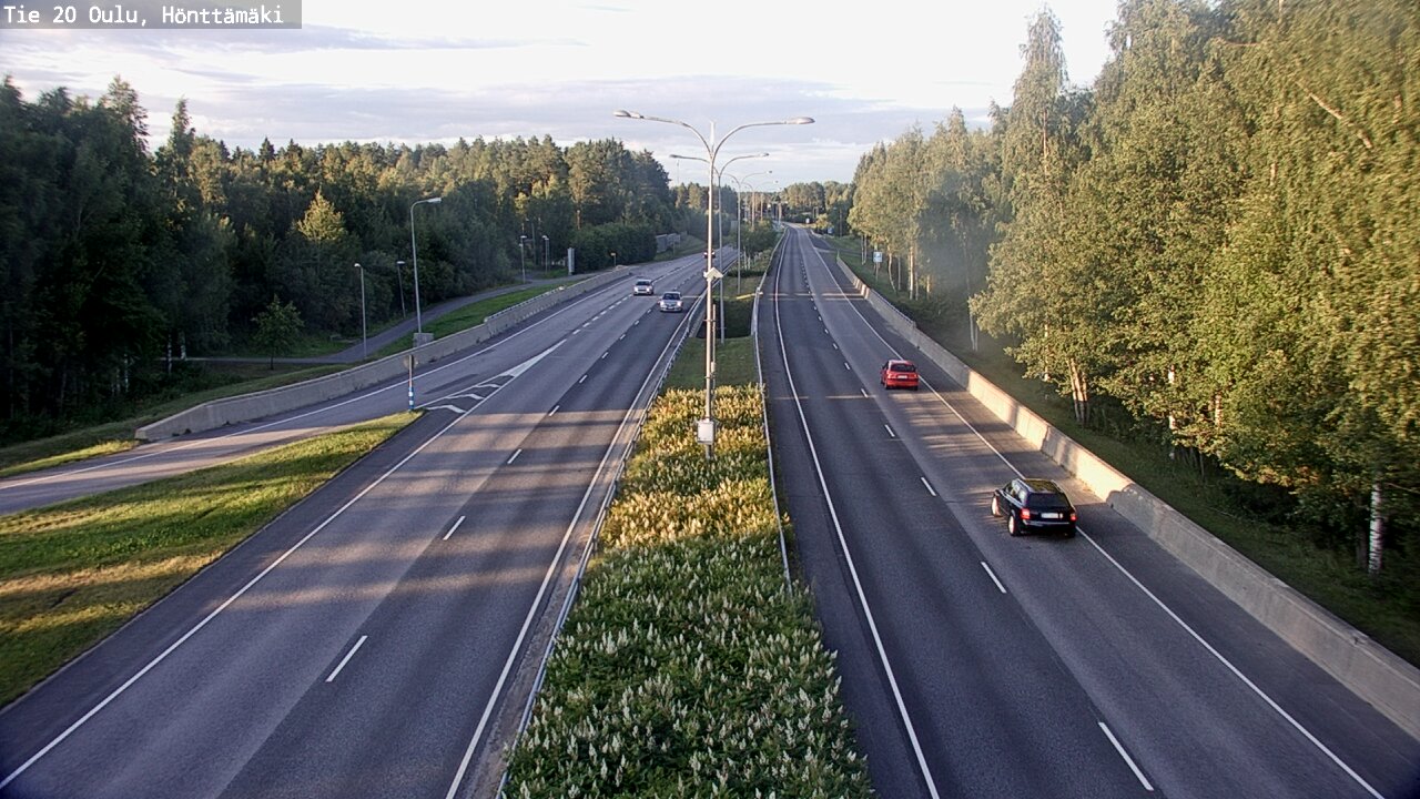 Kelikamerat Kuva Tie 20 Oulu, Hönttämäki, Oulu, Pohjois-Pohjanmaa
