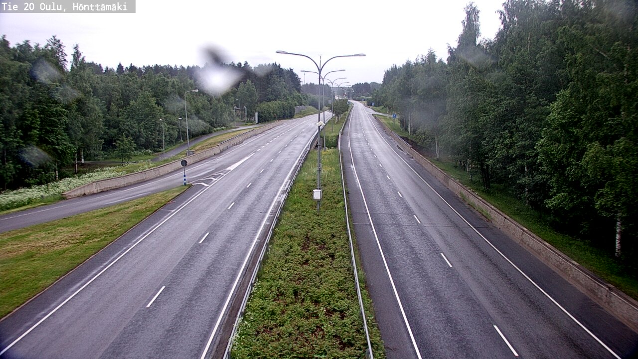 Kelikamerat Kuva Tie 20 Oulu, Hönttämäki, Oulu, Pohjois-Pohjanmaa