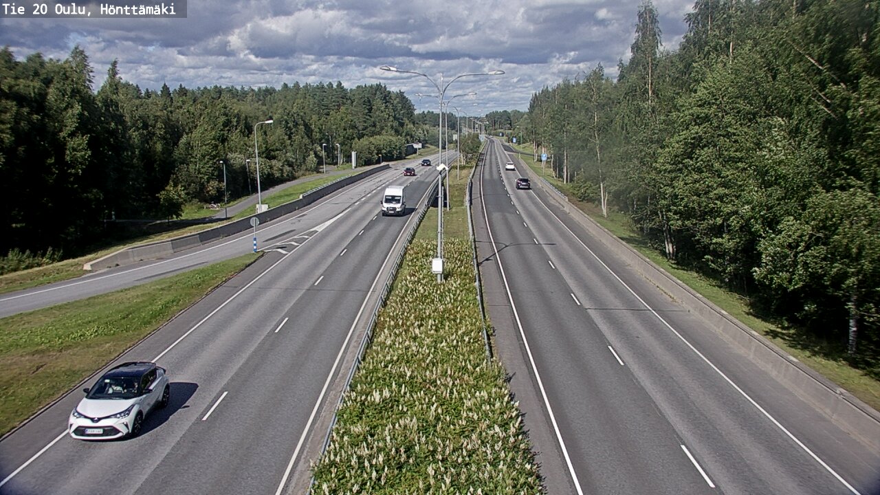 Kelikamerat Kuva Tie 20 Oulu, Hönttämäki, Oulu, Pohjois-Pohjanmaa