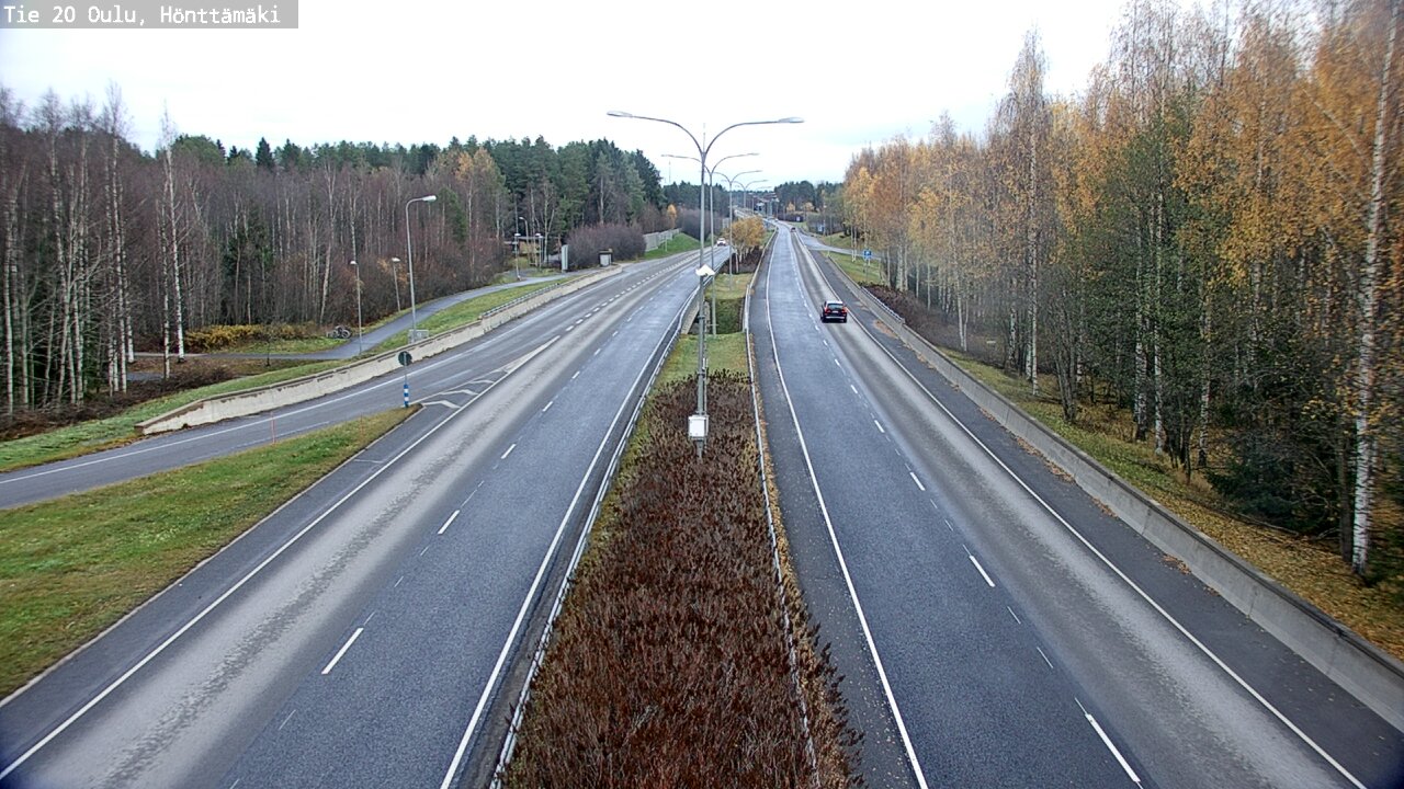 Kelikamerat Kuva Tie 20 Oulu, Hönttämäki, Oulu, Pohjois-Pohjanmaa