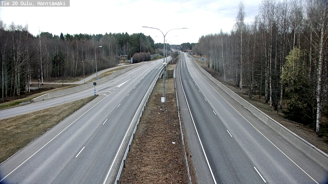 Kelikamerat Kuva Tie 20 Oulu, Hönttämäki, Oulu, Pohjois-Pohjanmaa