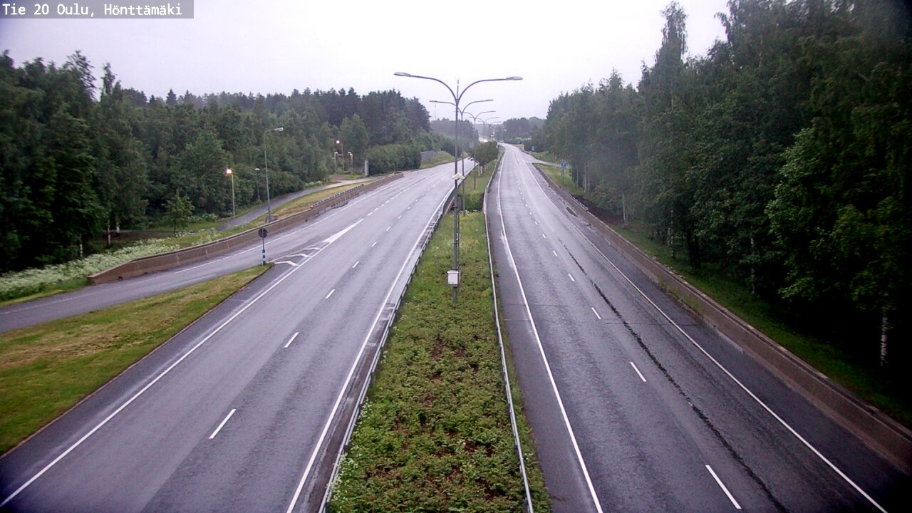 Kelikamerat Kuva Tie 20 Oulu, Hönttämäki, Oulu, Pohjois-Pohjanmaa