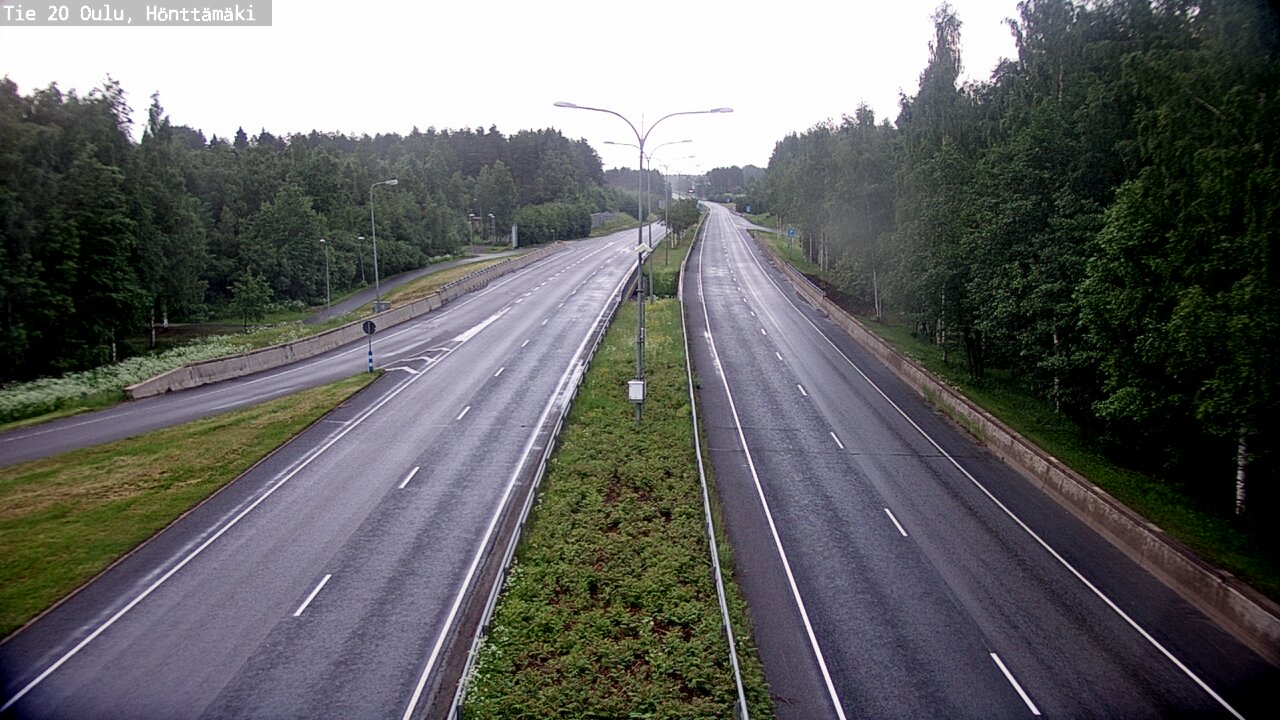 Kelikamerat Kuva Tie 20 Oulu, Hönttämäki, Oulu, Pohjois-Pohjanmaa