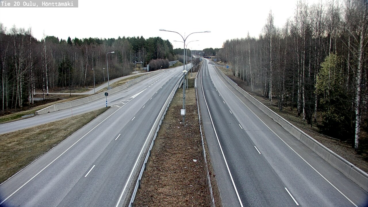 Kelikamerat Kuva Tie 20 Oulu, Hönttämäki, Oulu, Pohjois-Pohjanmaa