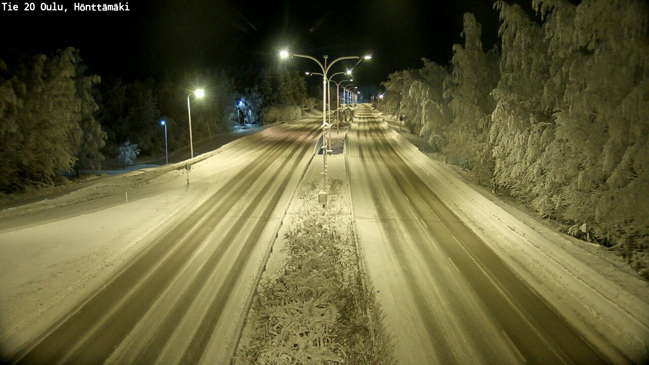 Kelikamerat Kuva Tie 20 Oulu, Hönttämäki, Oulu, Pohjois-Pohjanmaa