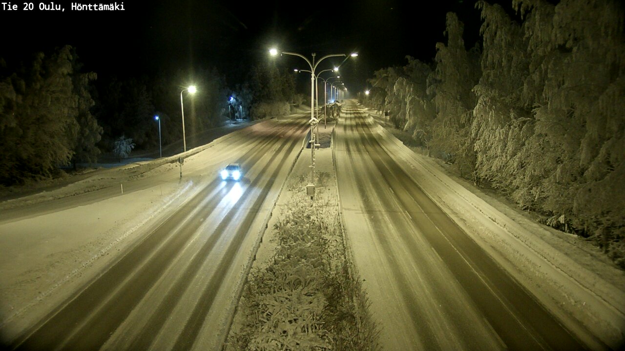 Kelikamerat Kuva Tie 20 Oulu, Hönttämäki, Oulu, Pohjois-Pohjanmaa