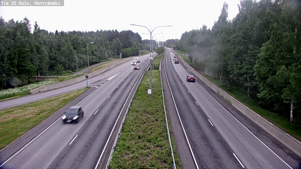 Kelikamerat Kuva Tie 20 Oulu, Hönttämäki, Oulu, Pohjois-Pohjanmaa