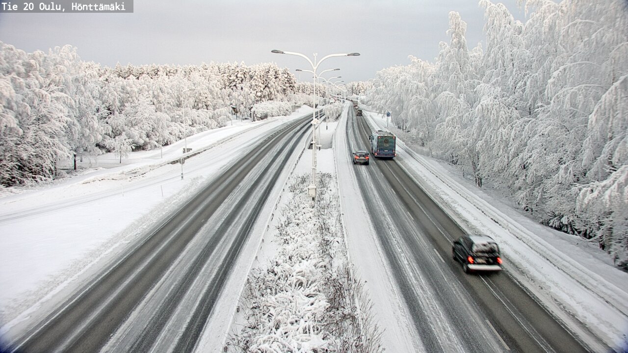 Kelikamerat Kuva Tie 20 Oulu, Hönttämäki, Oulu, Pohjois-Pohjanmaa