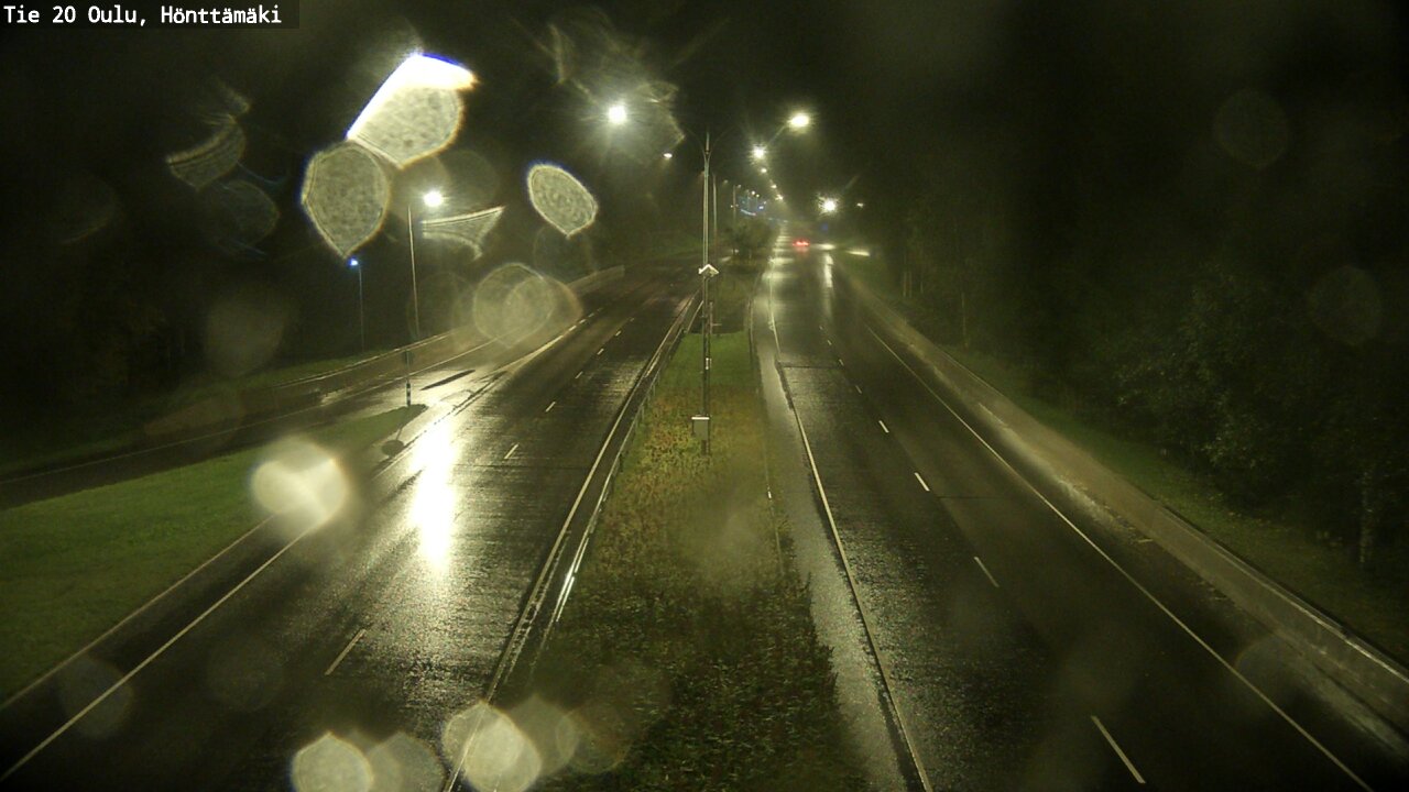 Kelikamerat Kuva Tie 20 Oulu, Hönttämäki, Oulu, Pohjois-Pohjanmaa