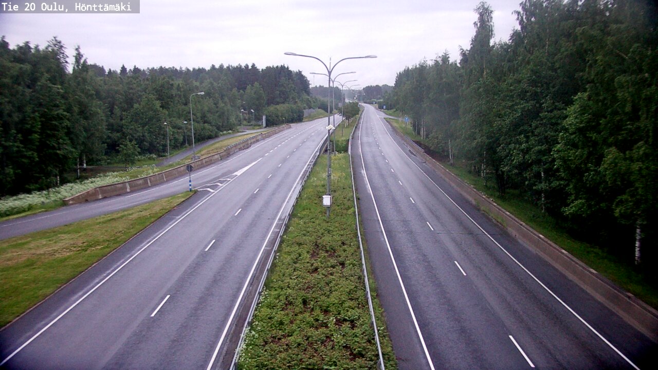 Kelikamerat Kuva Tie 20 Oulu, Hönttämäki, Oulu, Pohjois-Pohjanmaa