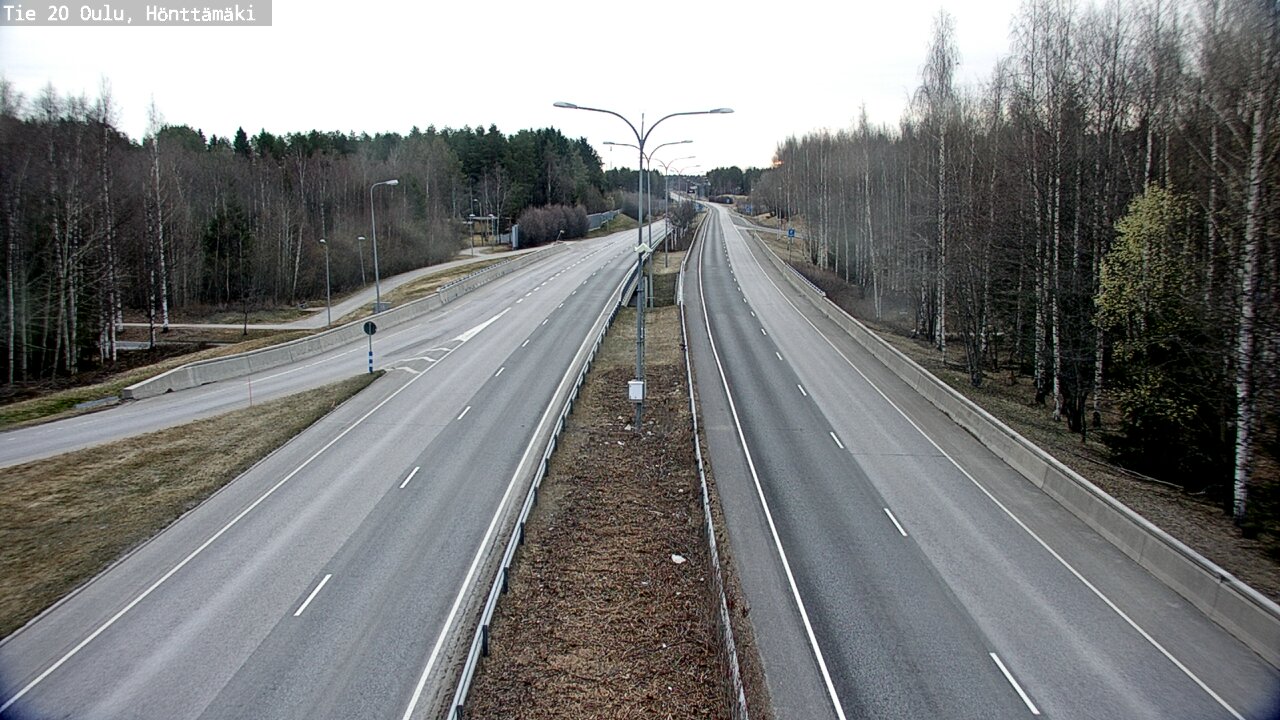 Kelikamerat Kuva Tie 20 Oulu, Hönttämäki, Oulu, Pohjois-Pohjanmaa