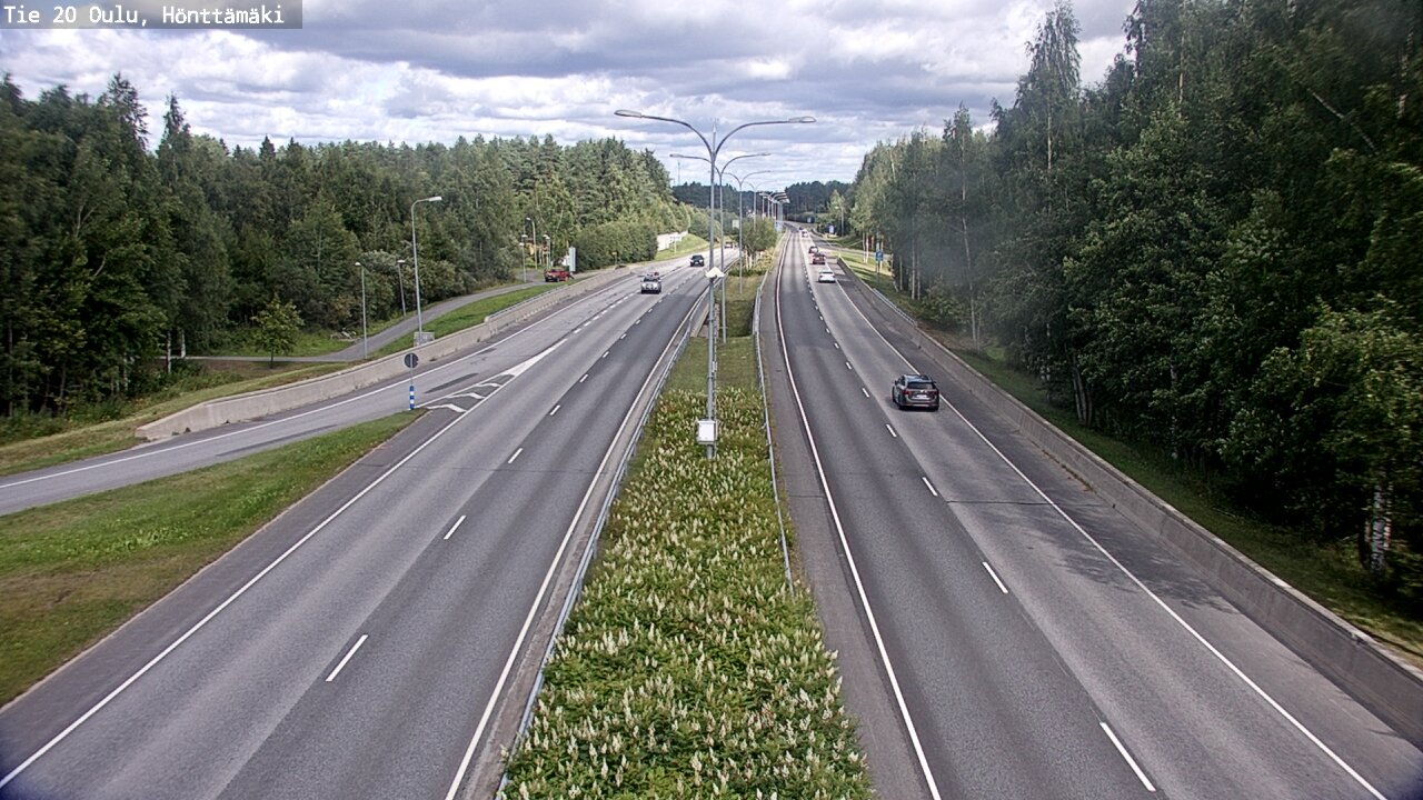 Kelikamerat Kuva Tie 20 Oulu, Hönttämäki, Oulu, Pohjois-Pohjanmaa