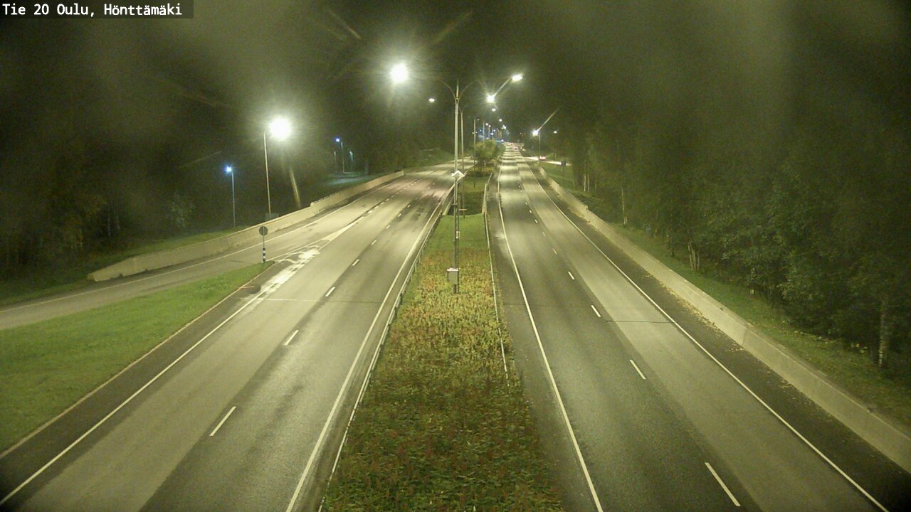 Kelikamerat Kuva Tie 20 Oulu, Hönttämäki, Oulu, Pohjois-Pohjanmaa