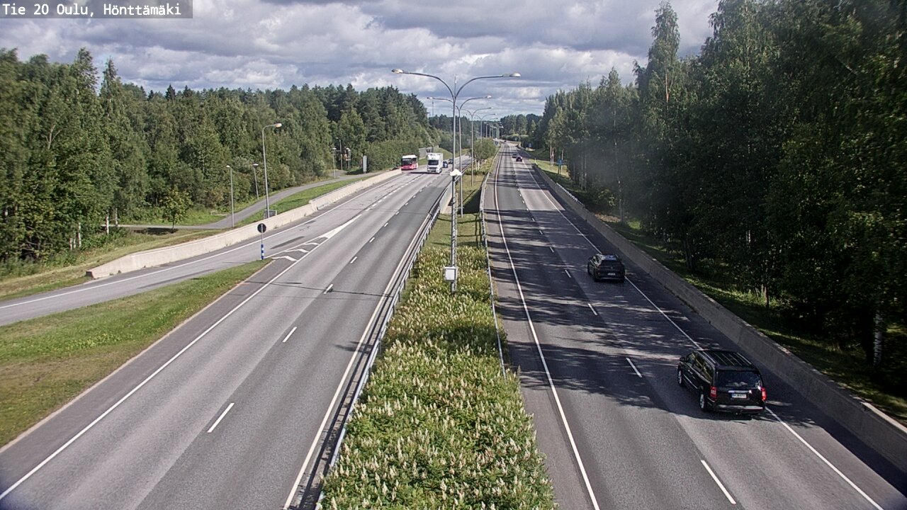 Kelikamerat Kuva Tie 20 Oulu, Hönttämäki, Oulu, Pohjois-Pohjanmaa
