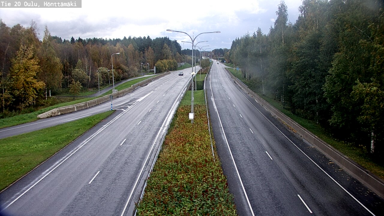 Kelikamerat Kuva Tie 20 Oulu, Hönttämäki, Oulu, Pohjois-Pohjanmaa