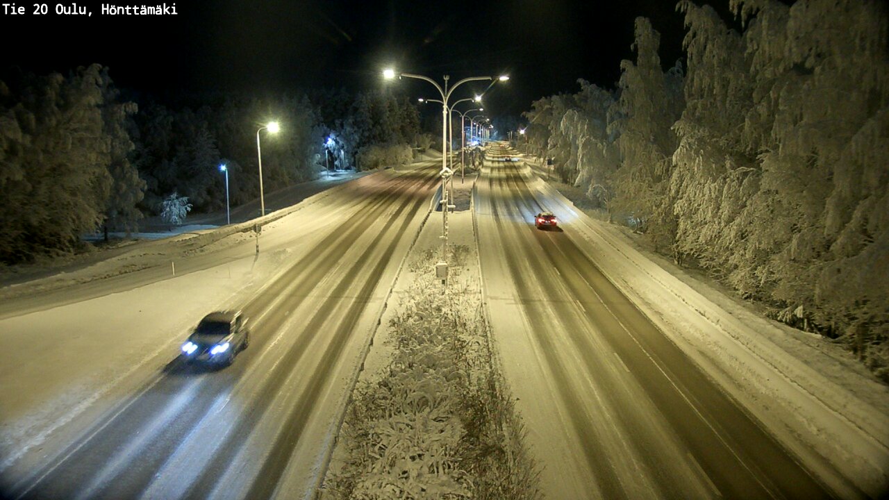 Kelikamerat Kuva Tie 20 Oulu, Hönttämäki, Oulu, Pohjois-Pohjanmaa