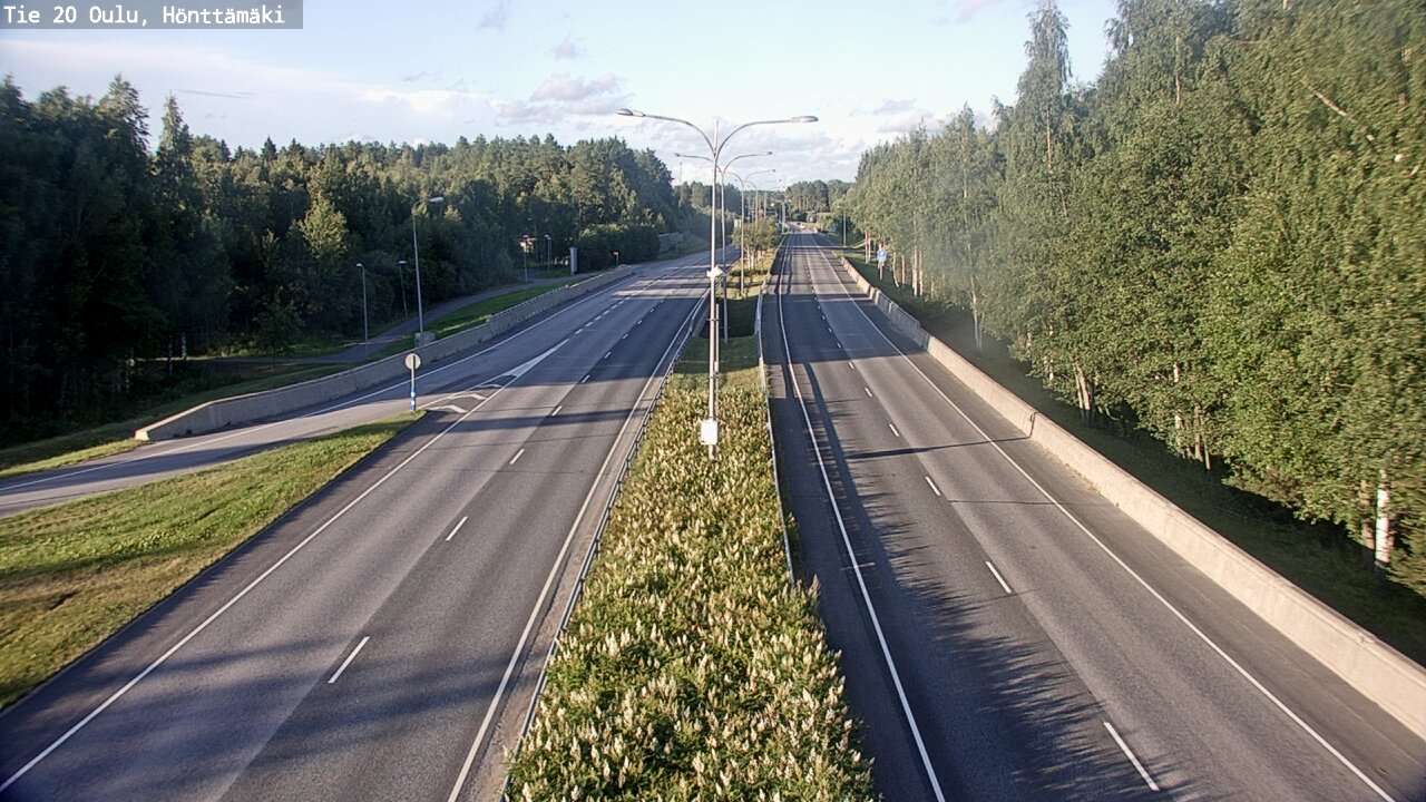Kelikamerat Kuva Tie 20 Oulu, Hönttämäki, Oulu, Pohjois-Pohjanmaa