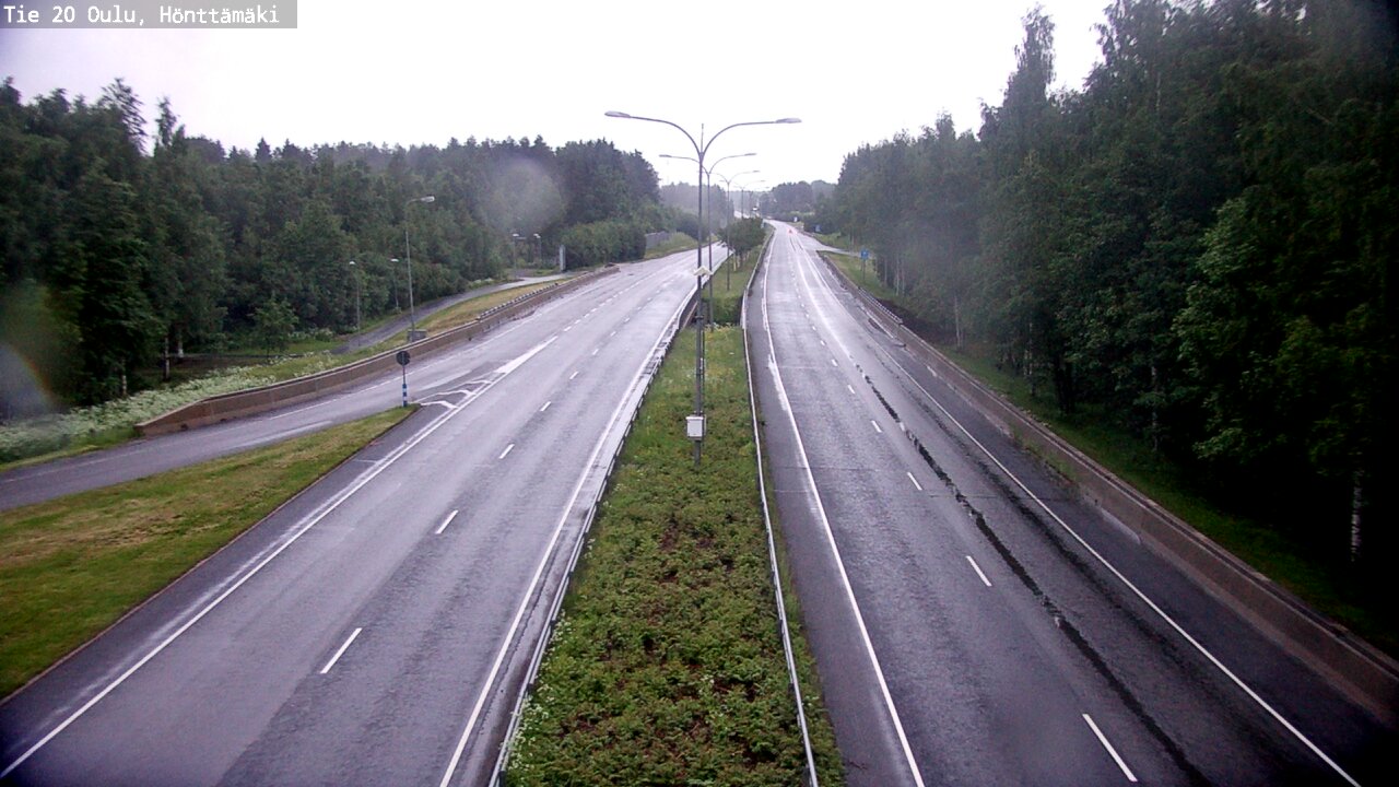 Kelikamerat Kuva Tie 20 Oulu, Hönttämäki, Oulu, Pohjois-Pohjanmaa