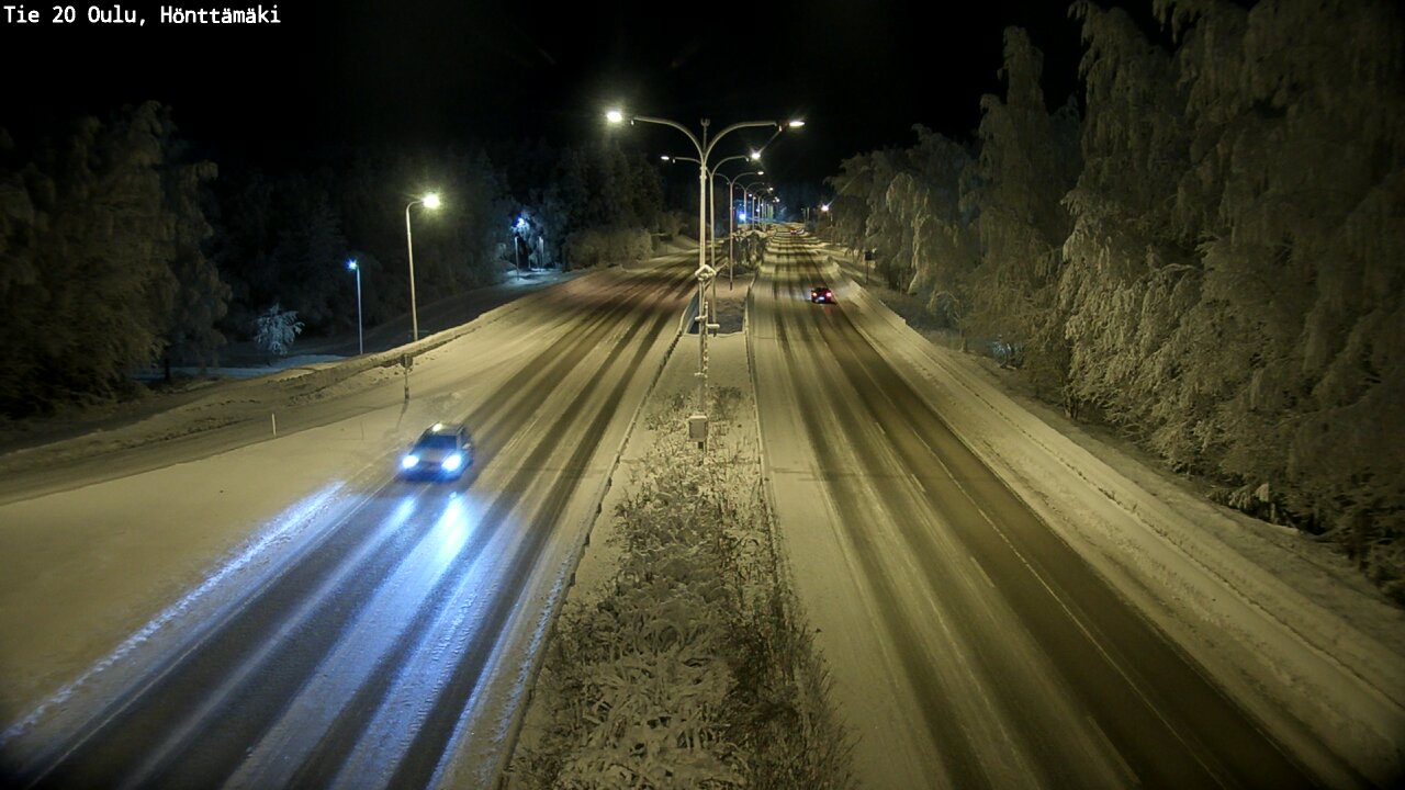 Kelikamerat Kuva Tie 20 Oulu, Hönttämäki, Oulu, Pohjois-Pohjanmaa