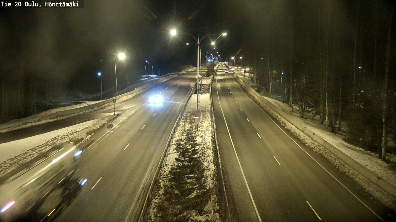 Kelikamerat Kuva Tie 20 Oulu, Hönttämäki, Oulu, Pohjois-Pohjanmaa