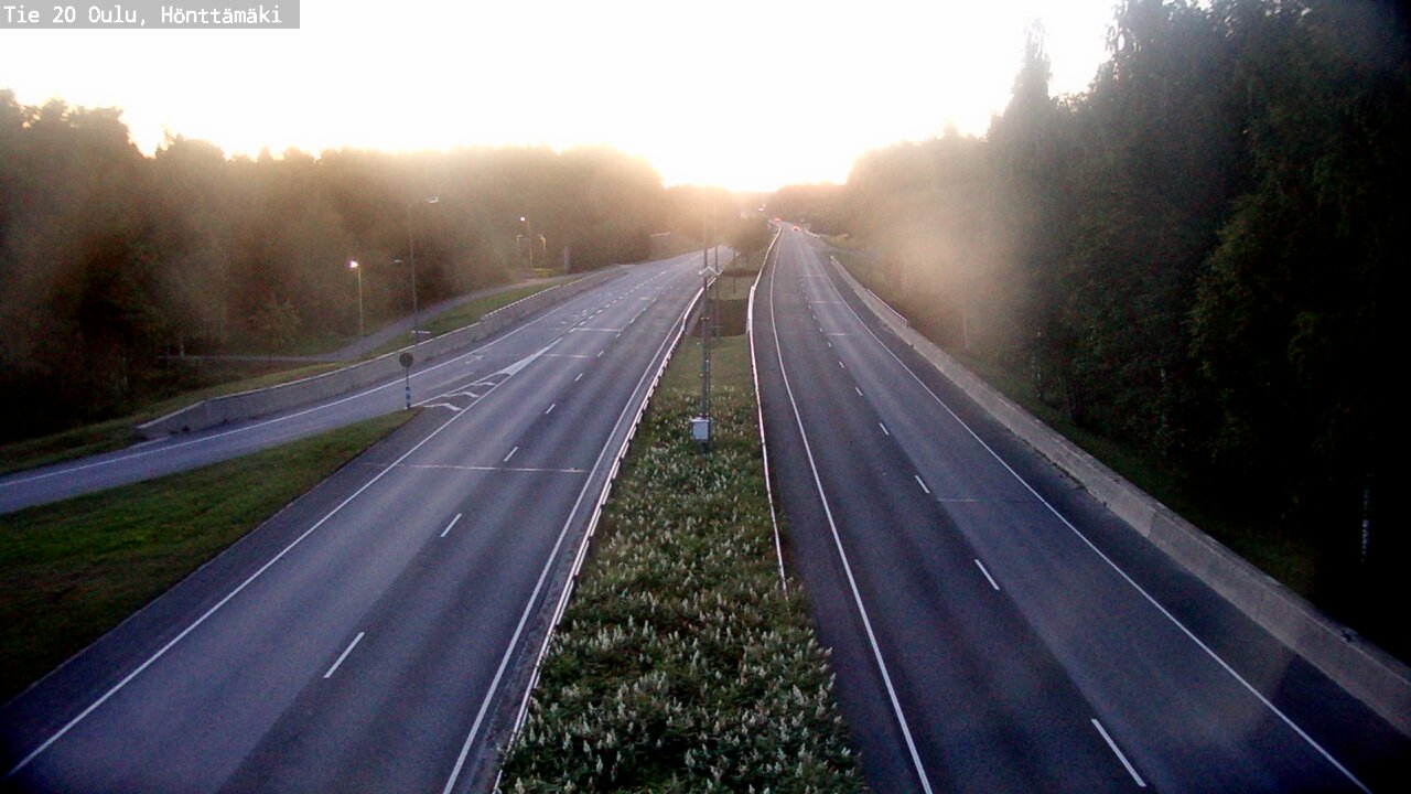 Kelikamerat Kuva Tie 20 Oulu, Hönttämäki, Oulu, Pohjois-Pohjanmaa