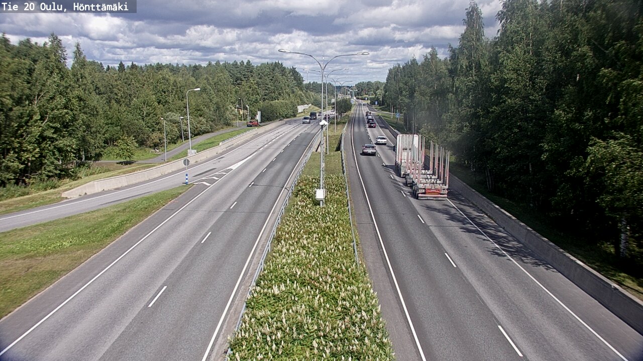 Kelikamerat Kuva Tie 20 Oulu, Hönttämäki, Oulu, Pohjois-Pohjanmaa