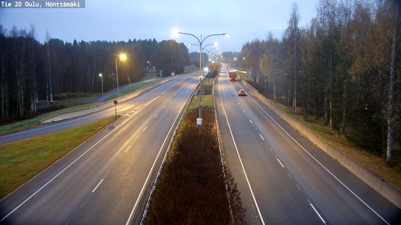 Kelikamerat Kuva Tie 20 Oulu, Hönttämäki, Oulu, Pohjois-Pohjanmaa