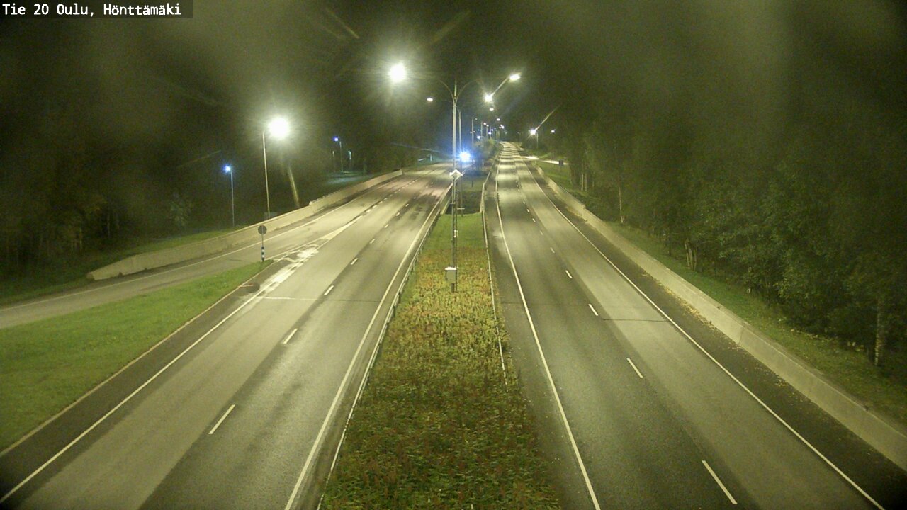 Kelikamerat Kuva Tie 20 Oulu, Hönttämäki, Oulu, Pohjois-Pohjanmaa